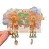 Girls' Hanfu Hair Accessories: Princess Tassels, Flowers & Butterflies Clips