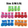 4Pack Breathable Meshes Dog Shoes Soft Wear-Resistant Dog Boot for Outdoor Walking In Various Weather Conditions
