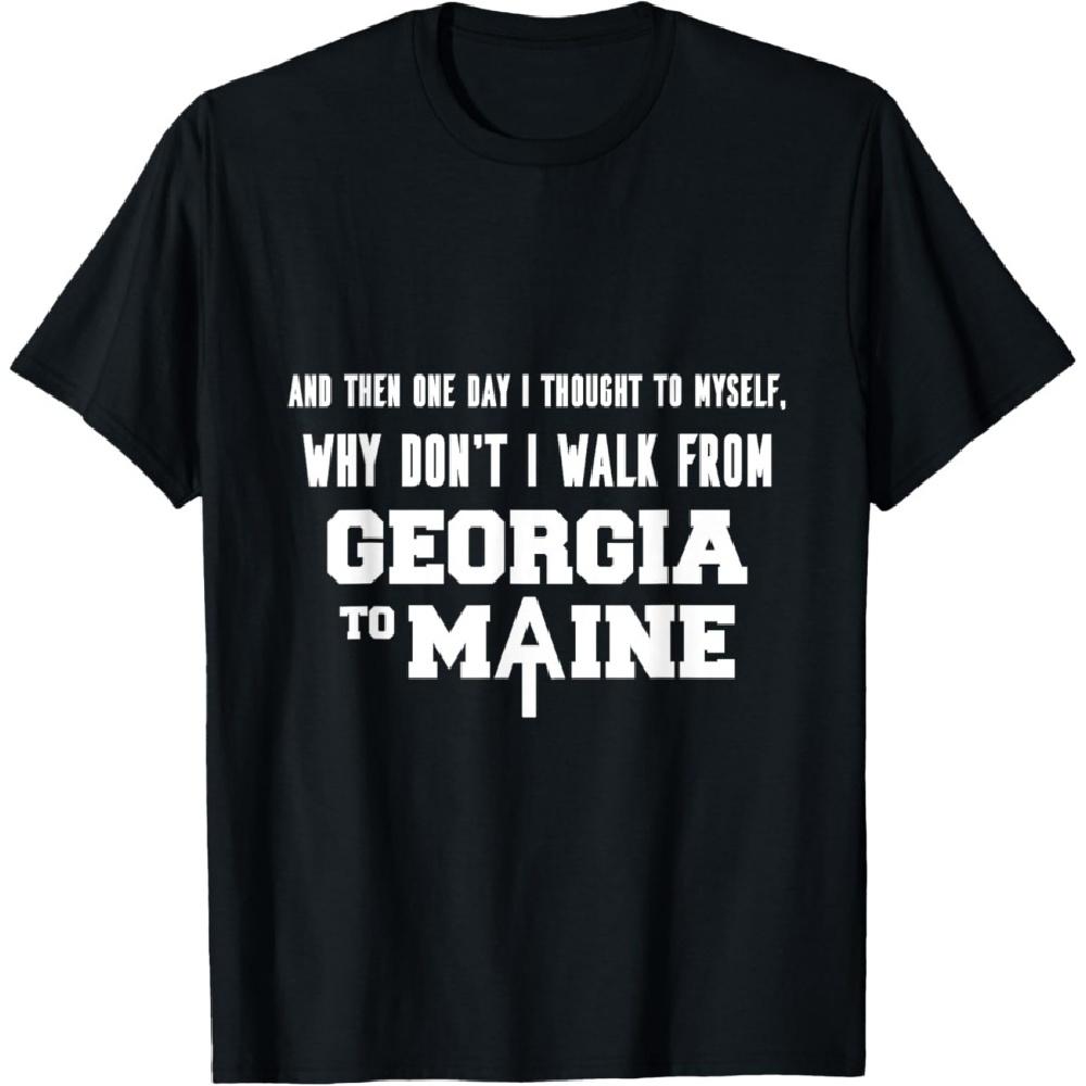 

Appalachian Trail Souvenir Map Hiking Appalachia T-Shirt S