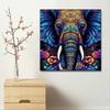 New Arrival 5D DIY Full Circle Diamond Painting "Colorful Elephant" Embroidery Cross Stitch Home Decor Gift