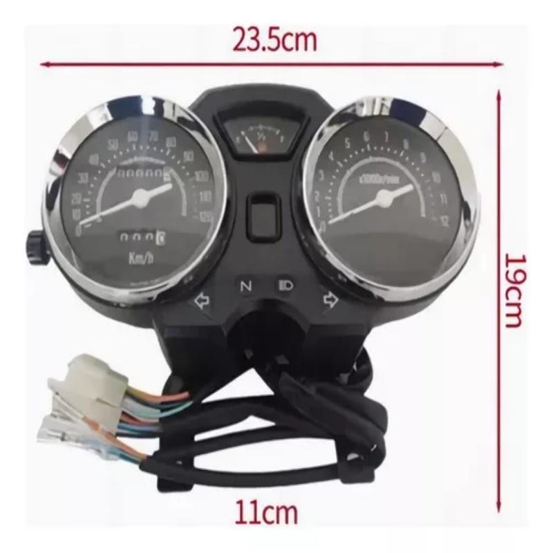 1PC Motorcycles Dashboard Speedometer Tacho Meters For Italika Rc 200 2019-2023 Moto Accesorios Replacement Parts