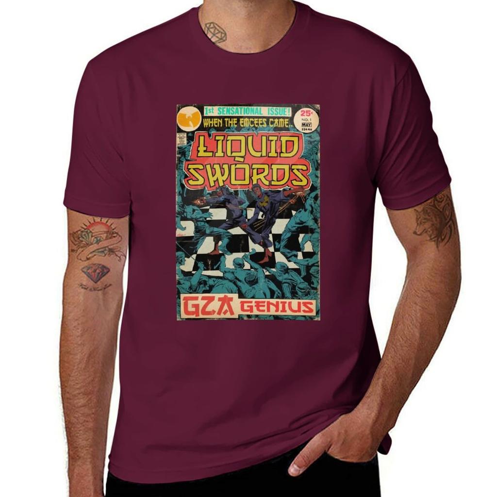 Funny Gift For Liquid Swords Tshirt blacks sweat sublime men t shirt