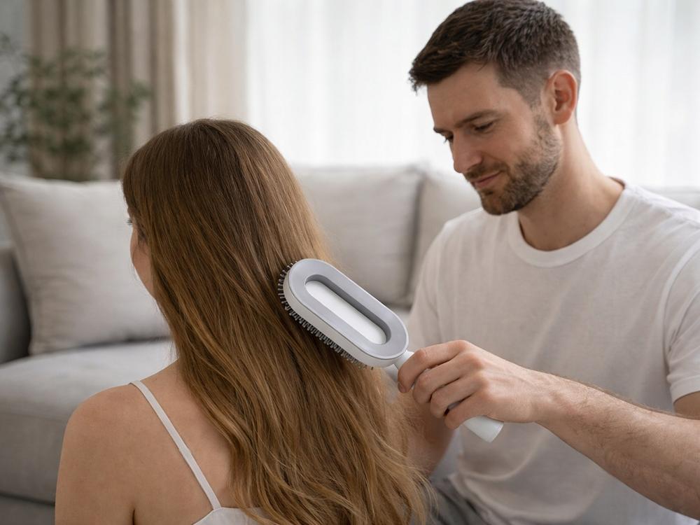 V2 Hair Brush White (120) Gab_A
