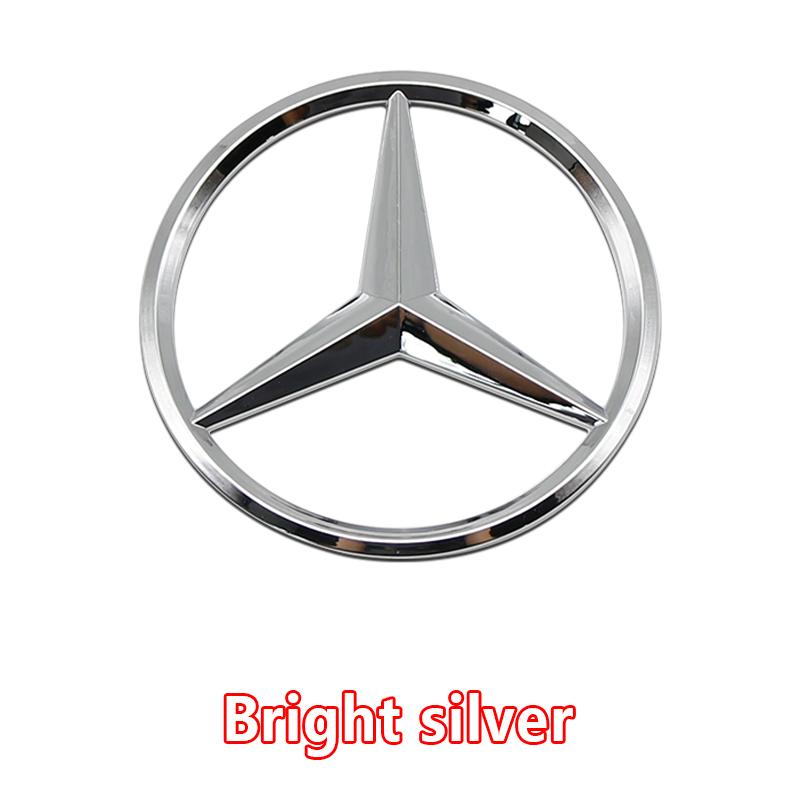 BTY4  Car 3D ABS Rear Trunk Emblem Badge For Mercedes Benz W205 W213 W167 W166 W177 Auto Exterior Tuning Accessories X253 W204 W212