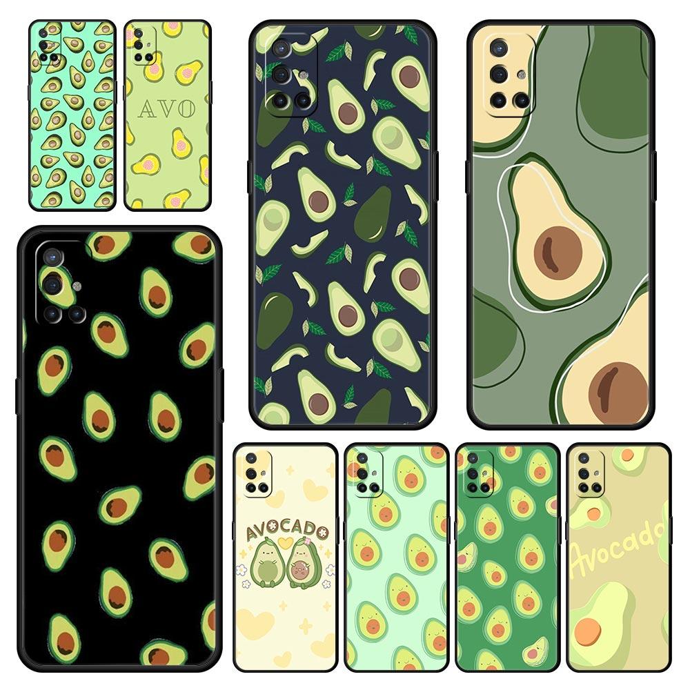 Süße Avocado Handyhülle Für Oneplus 13R 13 12R 11 10T 10R Nord N100 N200 N10 10 9 9R 9RT CE 3 2 Z Pro 5G Weiche TPU Hülle Fundas