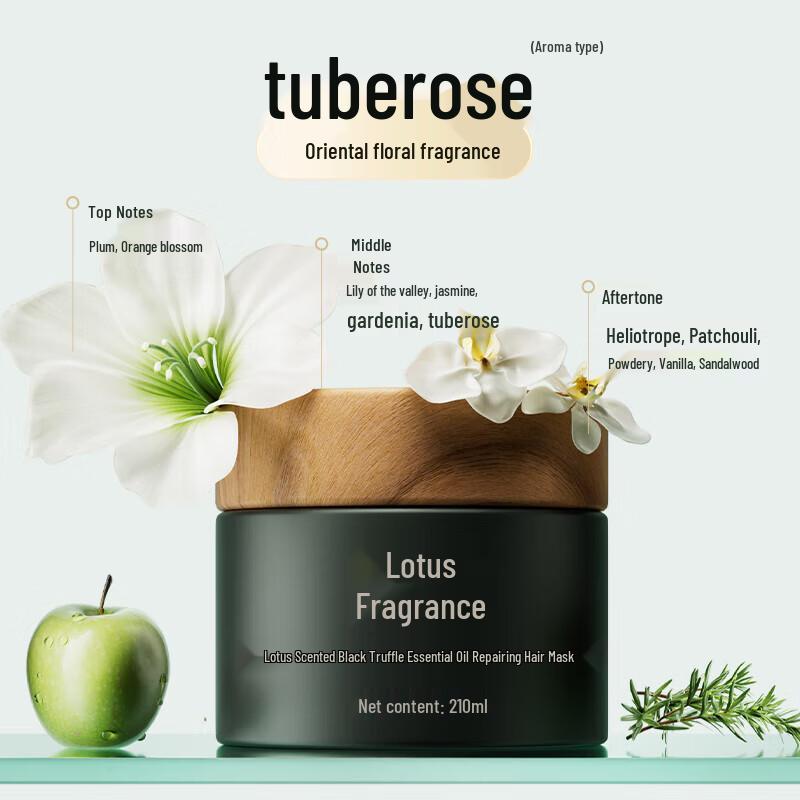 

He Xin Luxury Black Truffle Essential Oil Hair Mask