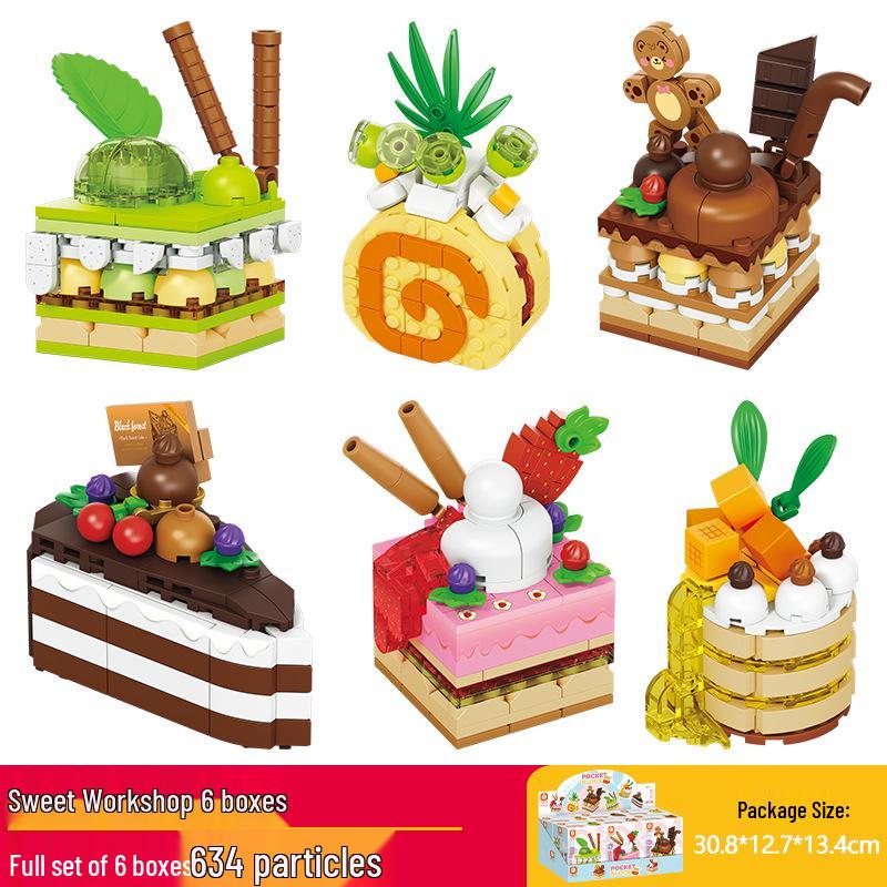 Hope Building Blocks: Kids' Educational Mousse Cake Baking Assembly Toy