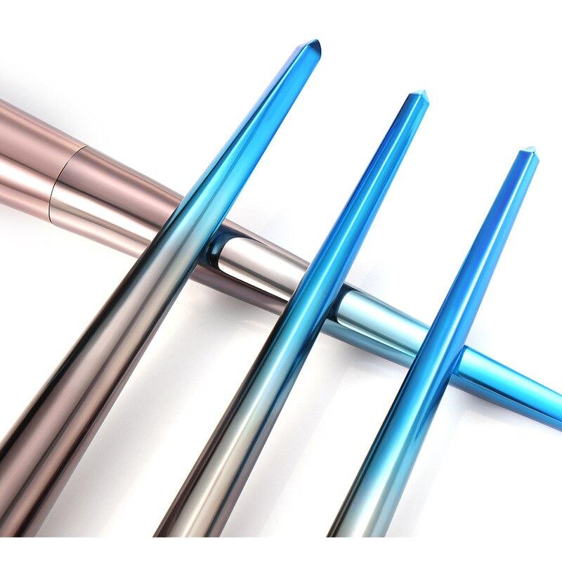 7Pcs/set High-grade Nylon Bristles Makeup Brush Diamond-shaped Handle Brush Set Eyeshadow Brush Cosmetic Tools