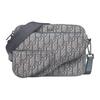 Saddle Oblique Printed Fabric Shoulder Bag Men's Dark Gray 1ADPO276YKY-H12E