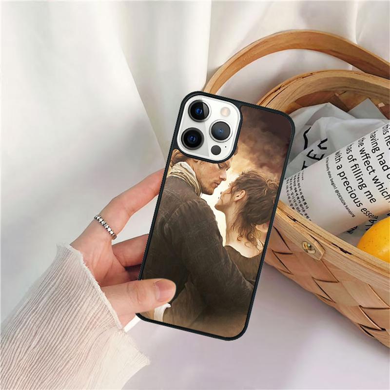 

Outlander Jamie and Claire Phone Case For iPhone 17 Air 16 15 14 11 12 13 Pro MAX Plus coque Cover Shell iPhone 11pro max