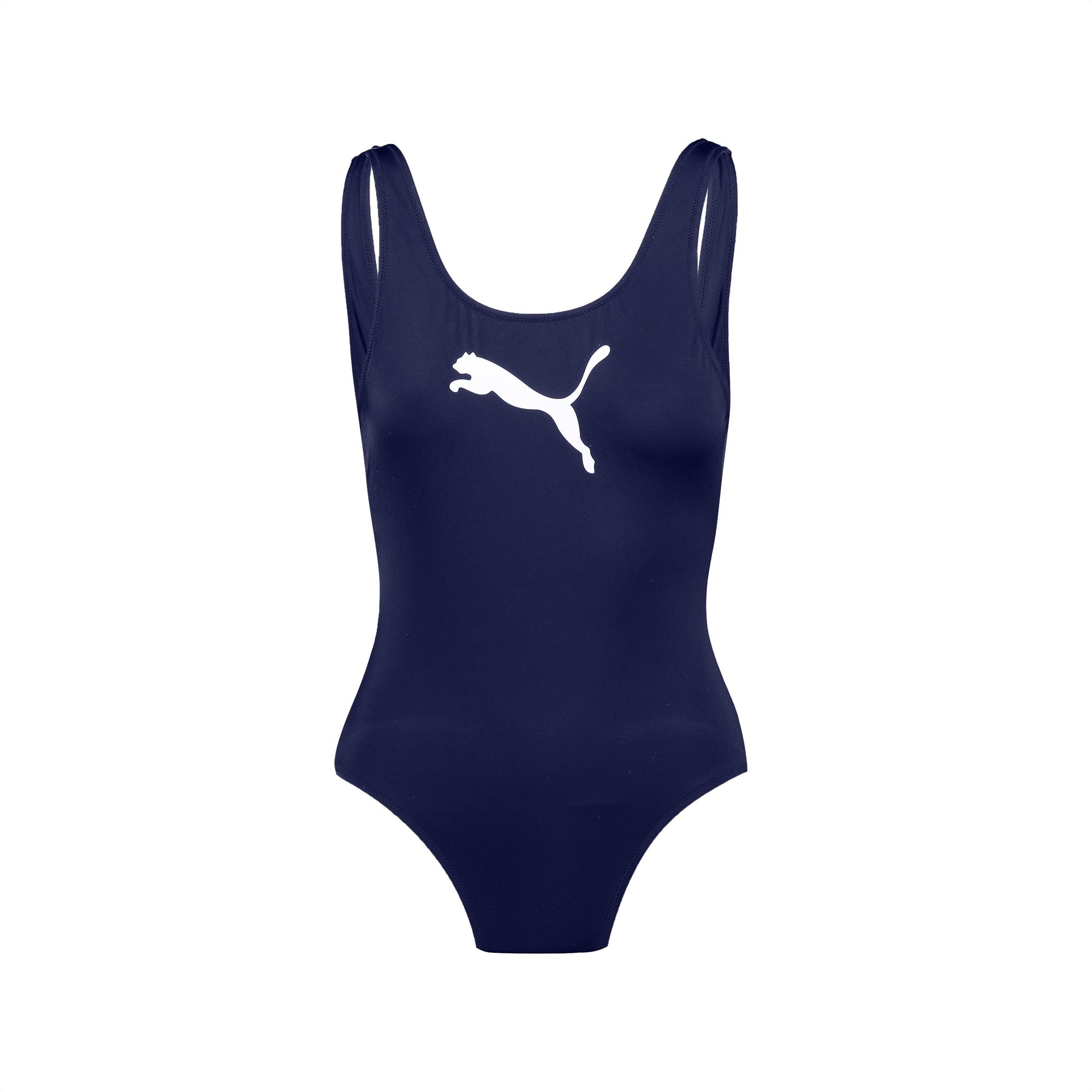 Puma SWIM Damen-Badeanzug marineblau 90768501 Größe XL blue