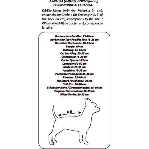 Imperméable pour chiens - CROCI - C7074994 - Noir - 50 cm - Rembourré polaire