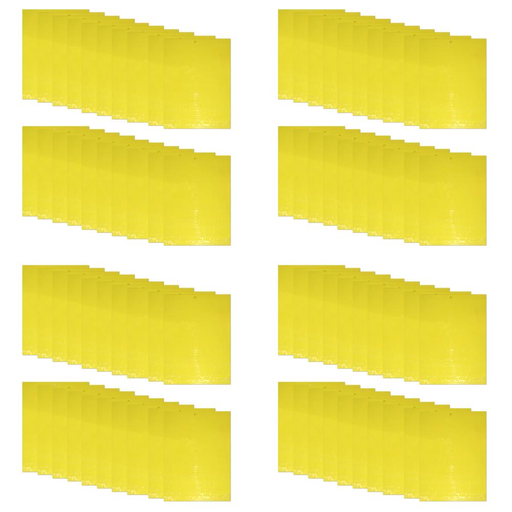 20/40/60/80/100Pcs Strong Flies Traps Bugs Sticky Board Catching Aphid Insects Pest Killer