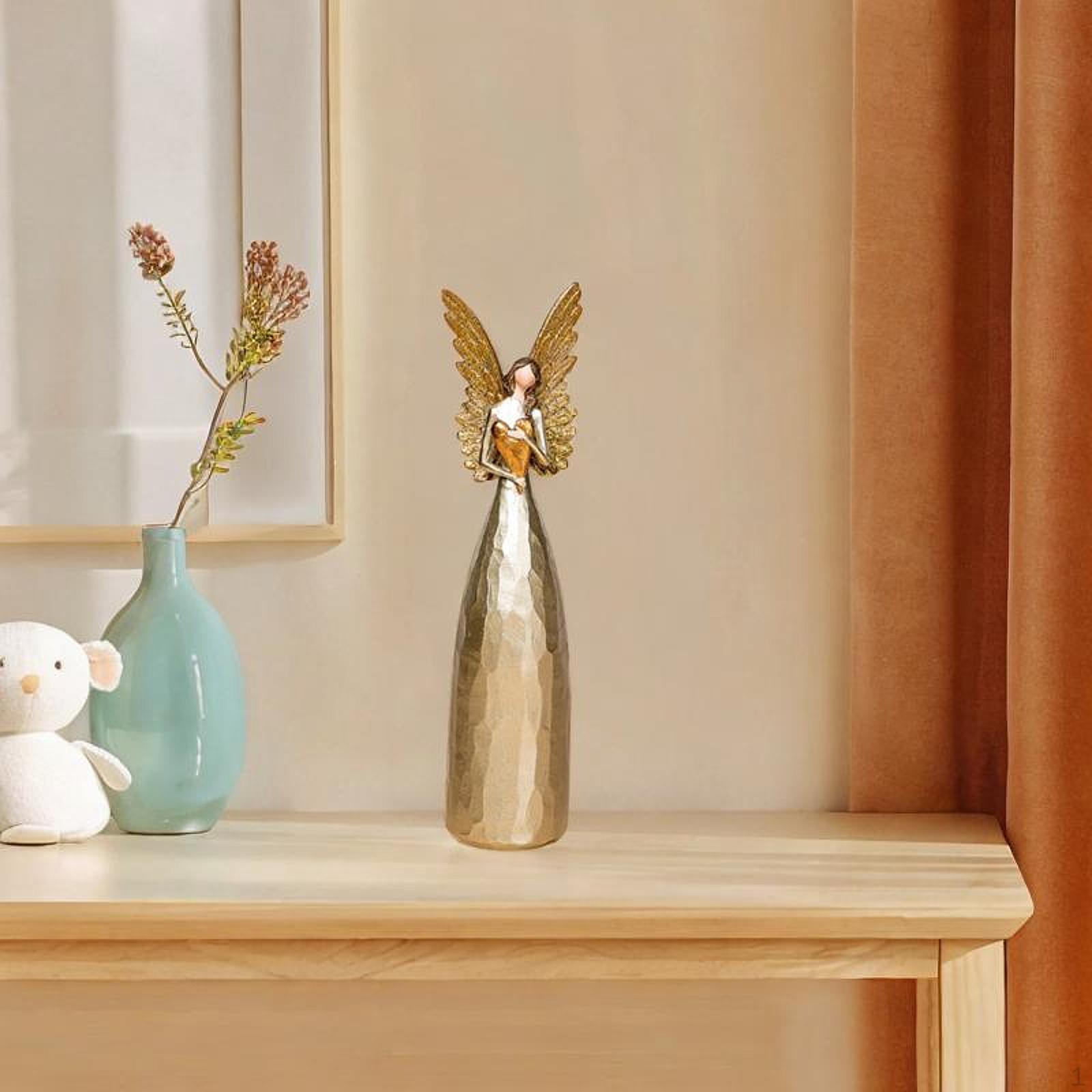 

Фигурка ангела для настольного дисплея, коллекционная скульптура для дома Style B