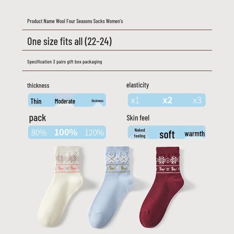 Hengyuanxiang Women's Cotton Blend Ankle Socks - 3 Pair Pack