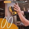 2Pcs Rubber Drive Belts Great Suit For Multiple Series Sanders Machine Cable Tool Sanding Machine Belts Replacement