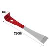 Stainless Steel Pry Bar Scraper 3 in 1 Flat Metal Scraper Nail Puller Wooden Board Removal Tool for Paint Removal Honey Cutting