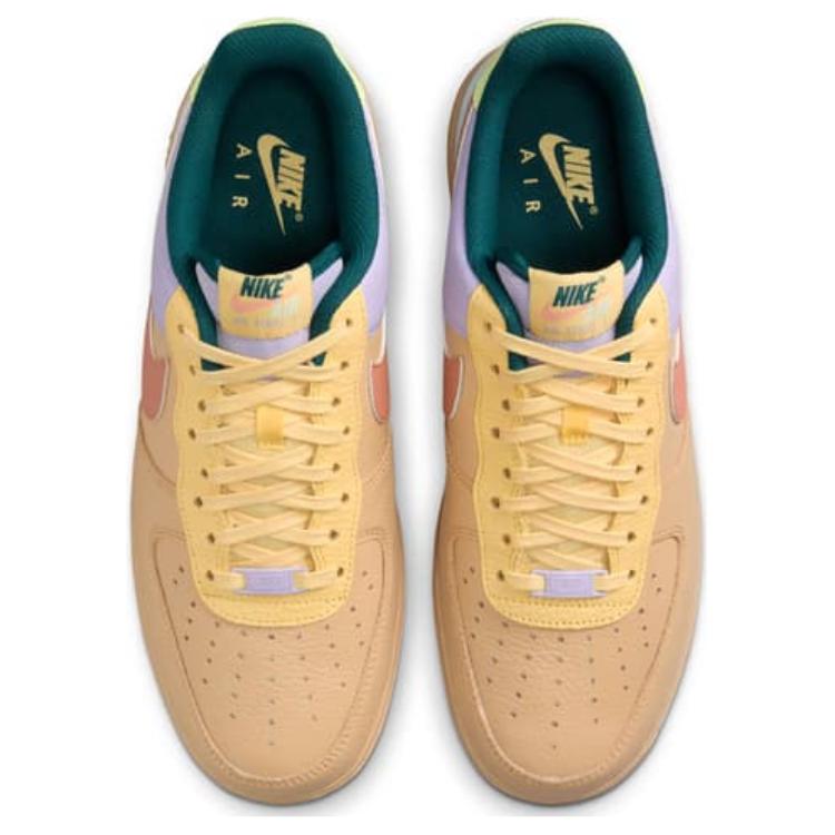 Nike Air Force 1 Low '07 Sesame Hydrangeas Soft Yellow Apricot Agate Sneakers IB4493-252