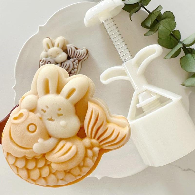 Multifuntional Dessert Molds Pastrys Molds Fish Shape Pastrys Decorating Tool Baking Molds Present for Baking Lover