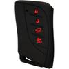 Key Fob Cover for Lexus: 4 Buttons Key Fob Case Fit for Lexus ES 350 300h 250 GX 460 LS 500 500h RX 350 500h 350h LX 600 NX 350h 350 250 UX 200 250h