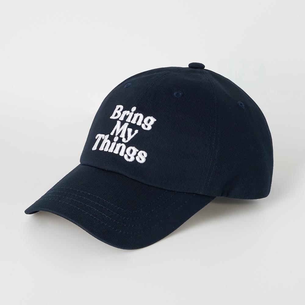 BRINGMYTHINGS Bmt Logo Embroidered Ball Cap_Navy
