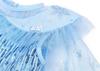 Elsa Princess Dress for Girls - Frozen-Inspired Summer Gown with Gauze Skirt & Cape, Festival Formal Dress with Accessories