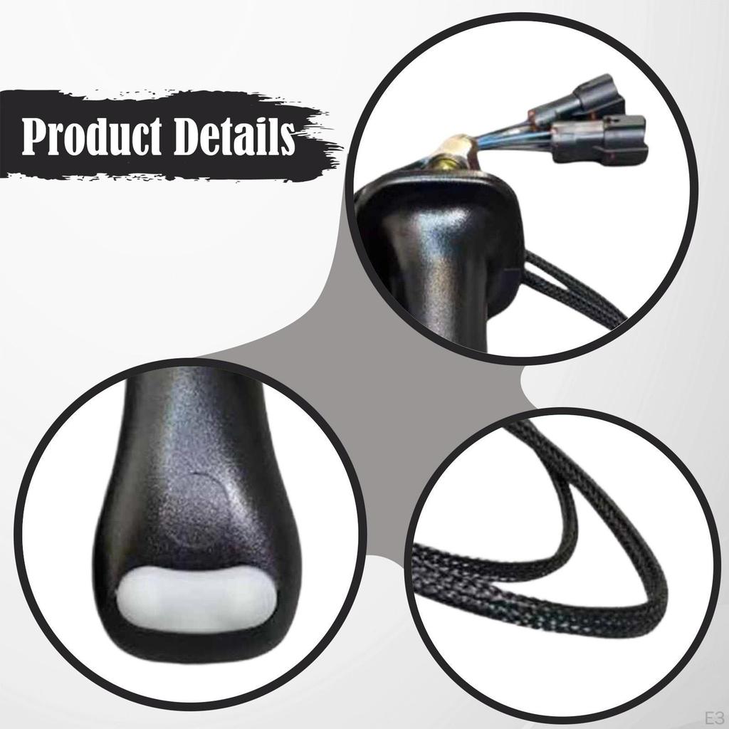 Excavator Joystick Handle Set, 4pin Lever, Part, Metal Material, Intuitive , Suitable for Constr