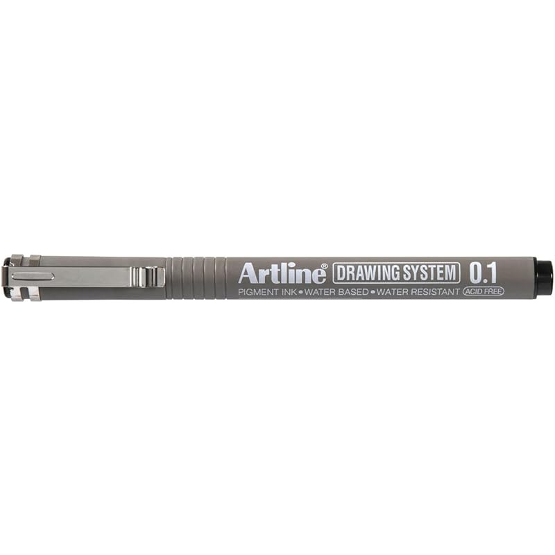 Artline Drawing Fine Pen 0.1 Mm|Assorted 11 чёрный