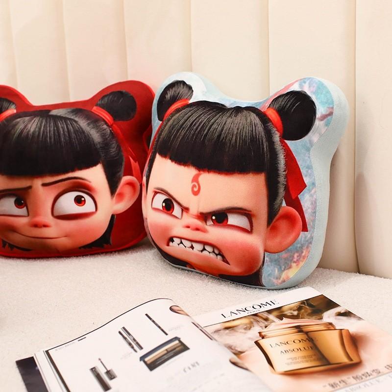 Ne Zha Animation Cartoon Toy Simulation Funny Stuffed Plush Character Model Gift