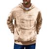 Sudadera de Hombre Oversize Holgada con Capucha Sudadera Suave y Peluda Casual Manga Larga