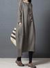 New 8 Colors Maxi Dress for and Maxi Plus Loose [Yino] Available! Long-Sleeved Spring, Autumn, Winter. Women's Dress, Tunic, Length, Sizes, Fit,