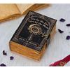 Sun & Moon Celestial Journal | Live by the Sun Love by the Moon Diary | Vintage Lock Grimoire | Wiccan Book of Shadows | Astrology Notebook