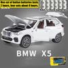 1:32 BMW X5 SUV Legierung Off Road Diecast Modell Simulation Sound Licht Spielzeug Trendiges Dekorationsobjekt Geburtstagsgeschenk Für Freunde