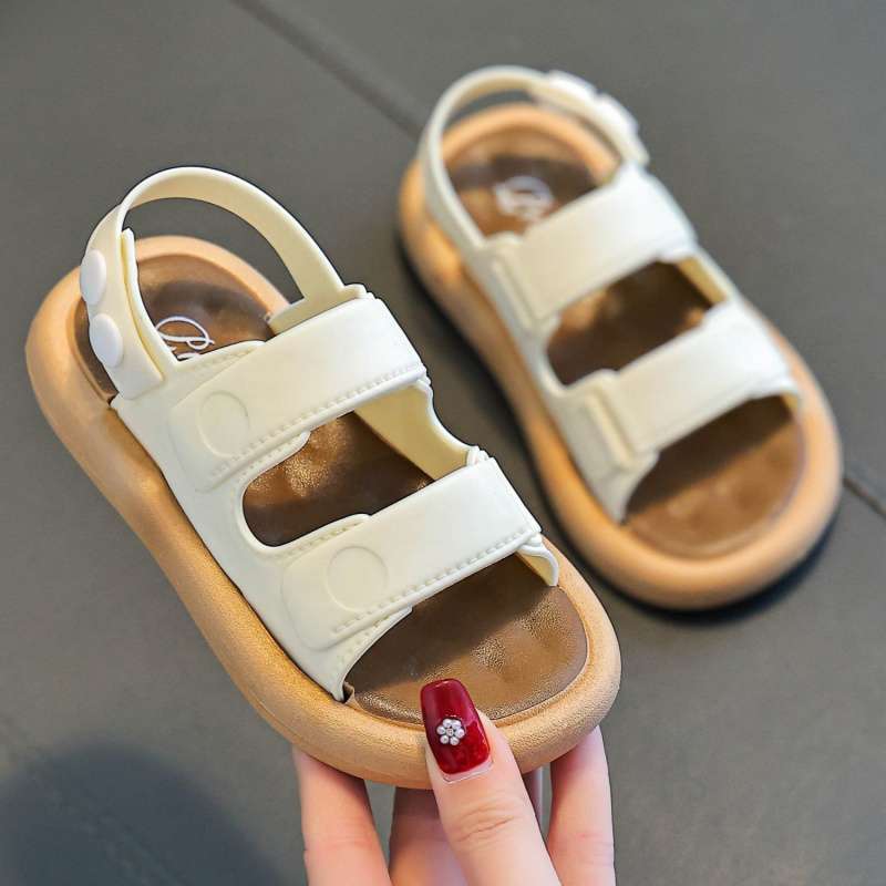 Children's sandals 2025 new small, medium and large boys and girls, children's baby cool slippers dual-purpose soft-soled non-slip models
