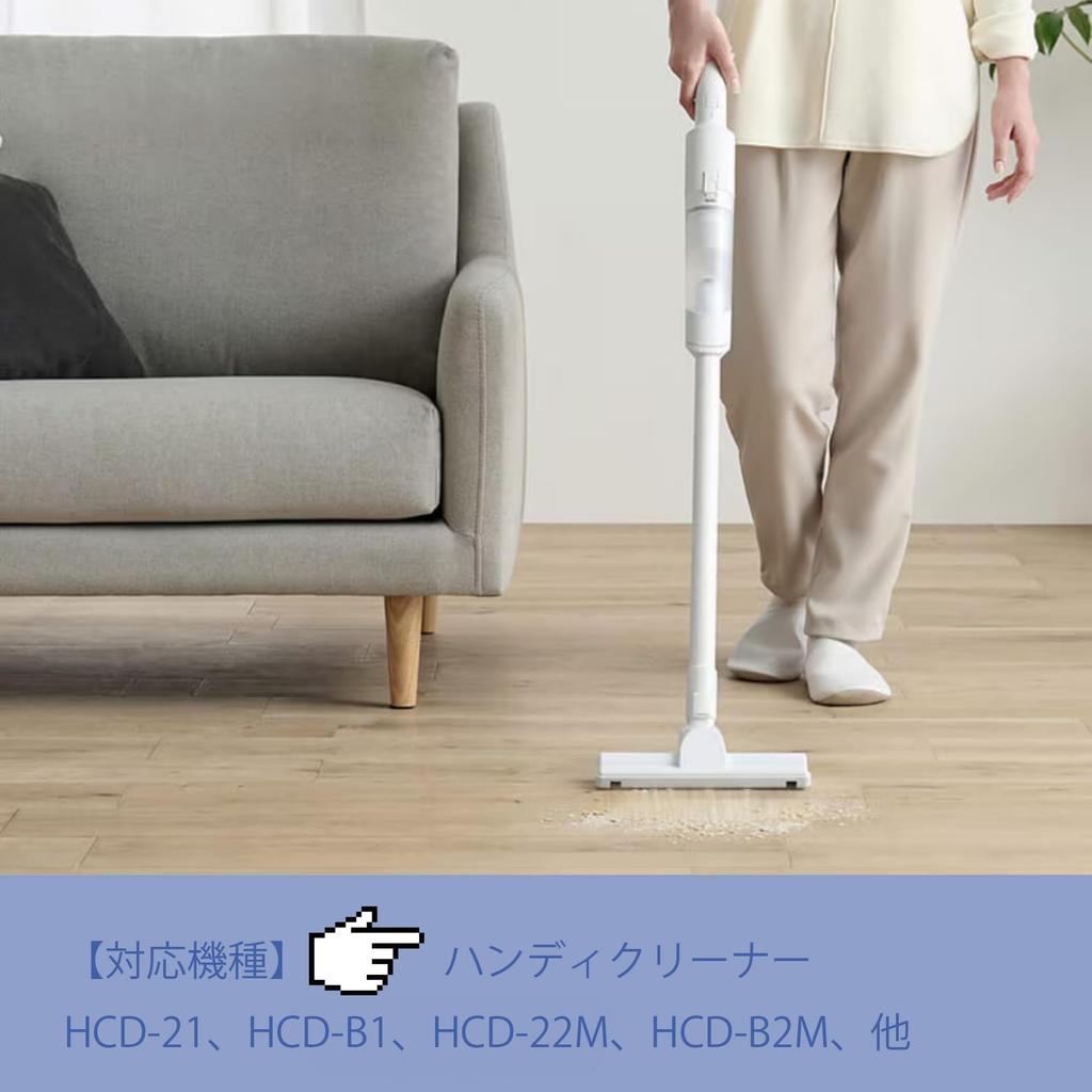 Ruichi RUICH Exhaust Filter CFT51 Iris Ohyama Handy Cleaner Only Sponge Filter Included Sets Compatible with (Compatible Product/4 Included) HCD-21,