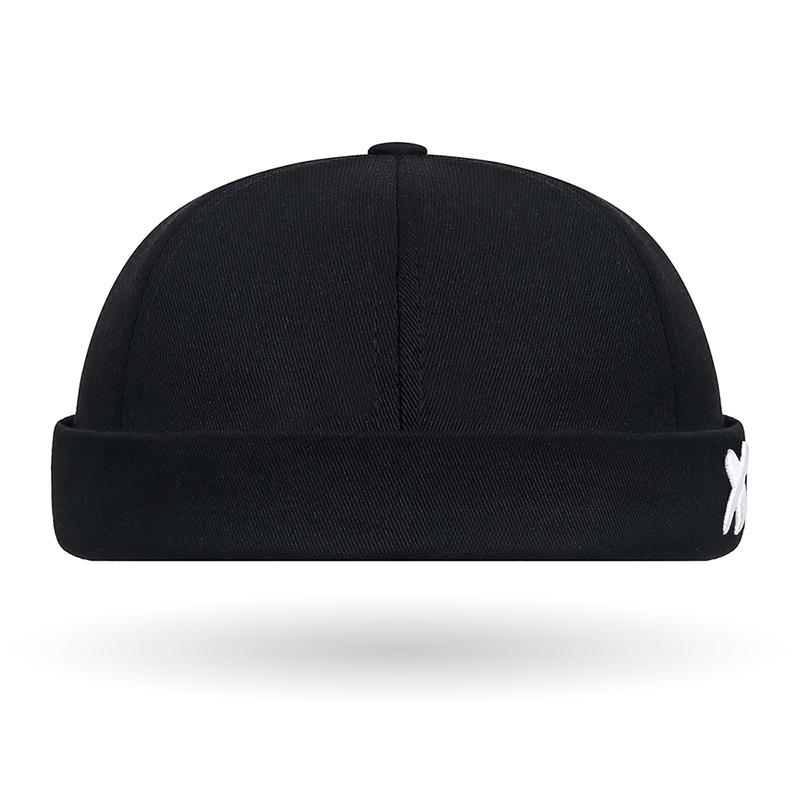 Șapcă Versatilă Zhen Yueqi fără Boruri Brodată - Stil Coreean Unisex Hip Hop Pălărie Tang