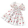 Barn Jenter Mote Kortermet Polka Dot Kjole Stilig Kjole for Barn Baby Girls