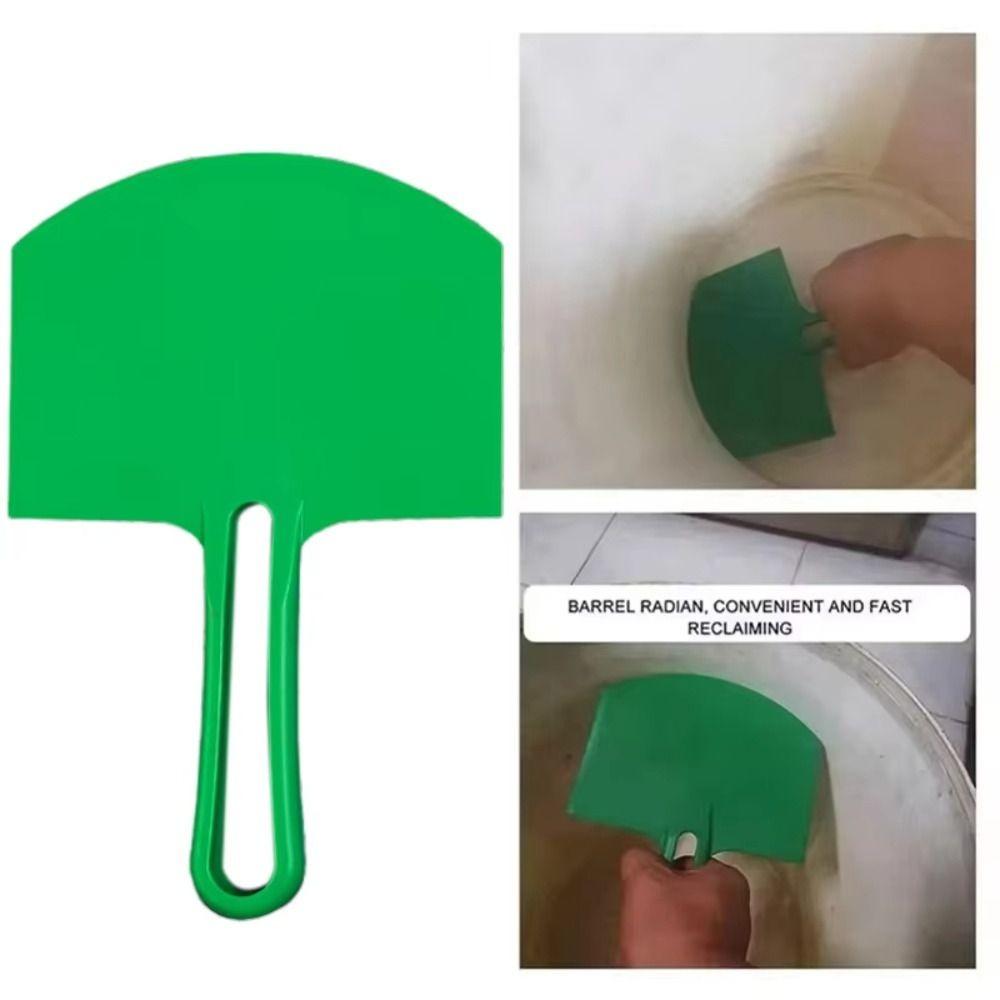 Arc Shovel Mud Pan Curved Bucket Scoop Plaster Loading Tool Ceiling Porcelain Tiles