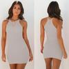 Women Pit Slip Mini Dress Summer Lady Sleeveless Bodycon Party Vestidos