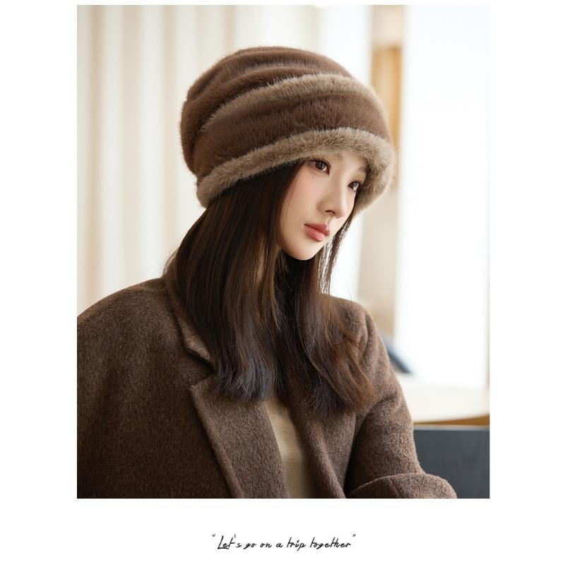 Women S Winter Slouchy Beanie Warm Ear Protection Fashionable Hat