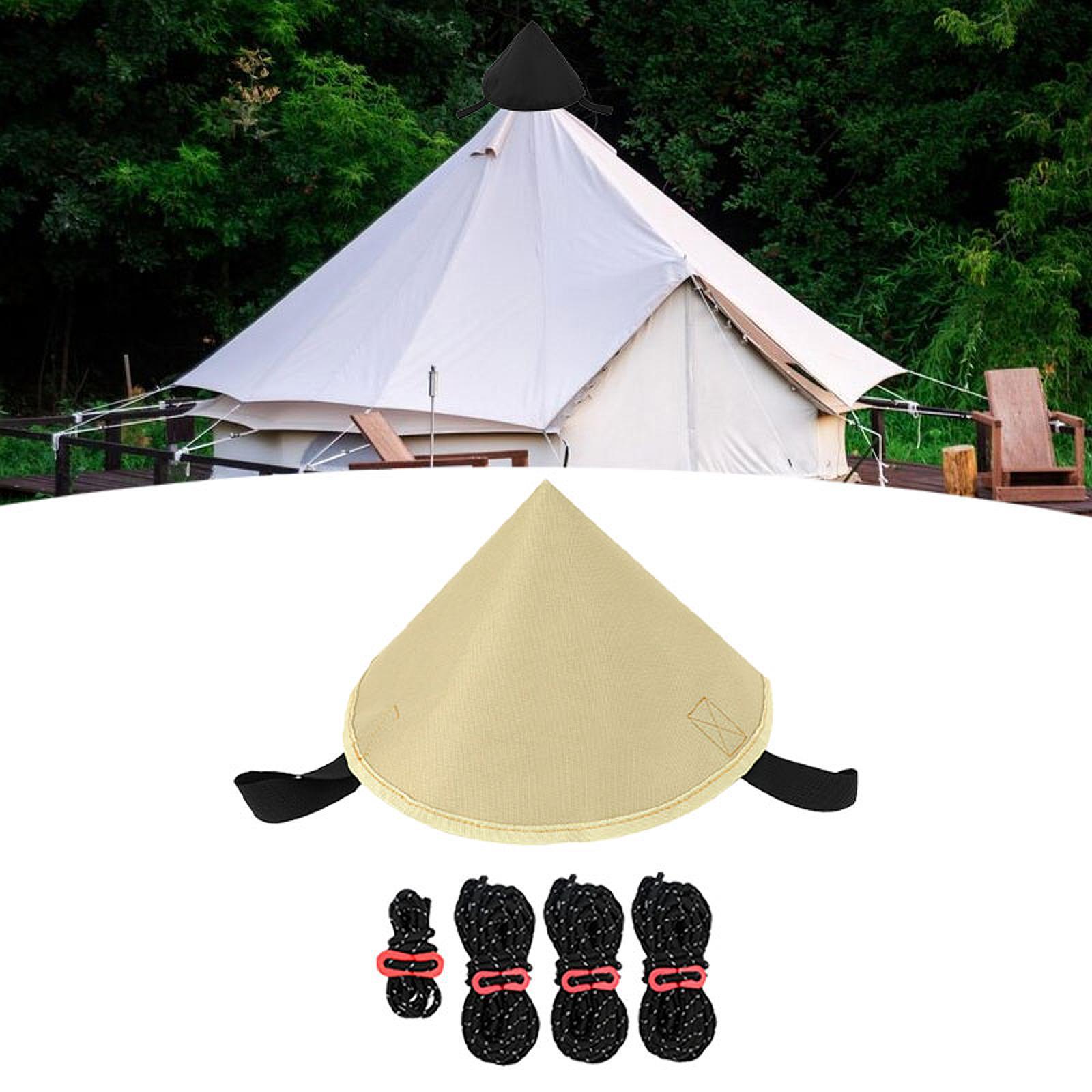 Tarp Tent Connect Cap Canopy Connector Pole Tent Hat Portable Tarp Connection Adapter for Picnic Travel Outdoor Sports Hiking хаки