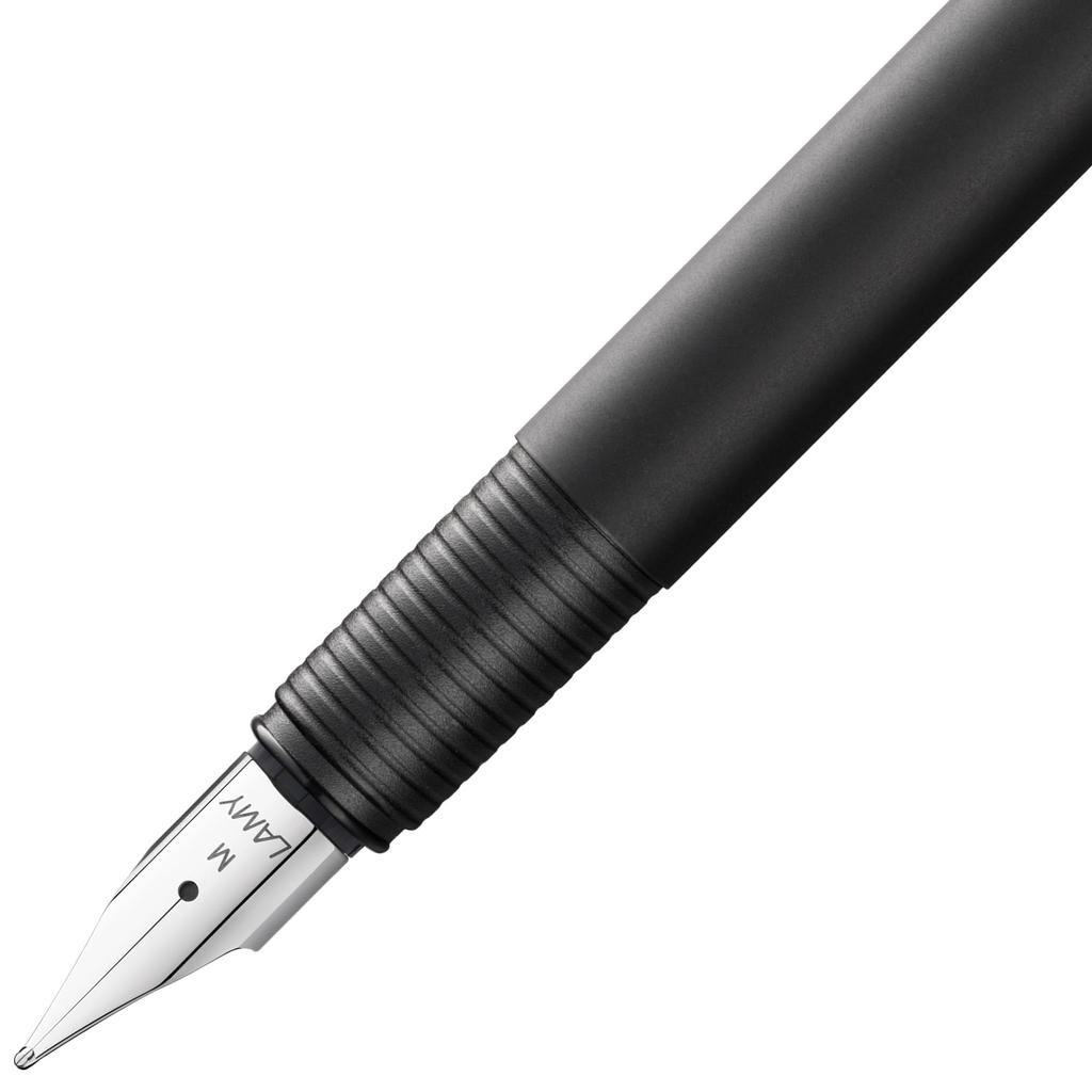 LAMY CP1 Matte Black Fountain Medium Nib Officially Imported Pen, (L56-M), Dual-Use,