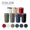 Gowell Zalatto Tumbler, Vacuum Insulated, Stainless Steel, Thermos, ColdHot Insulation, Double Walled, Large, 450ml, Navy (Men's Stylish Matte