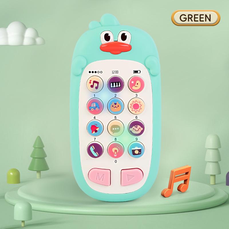 Infant Musical Phone Toy for Early Learning and Parent-Child Interaction (0-2 Years)