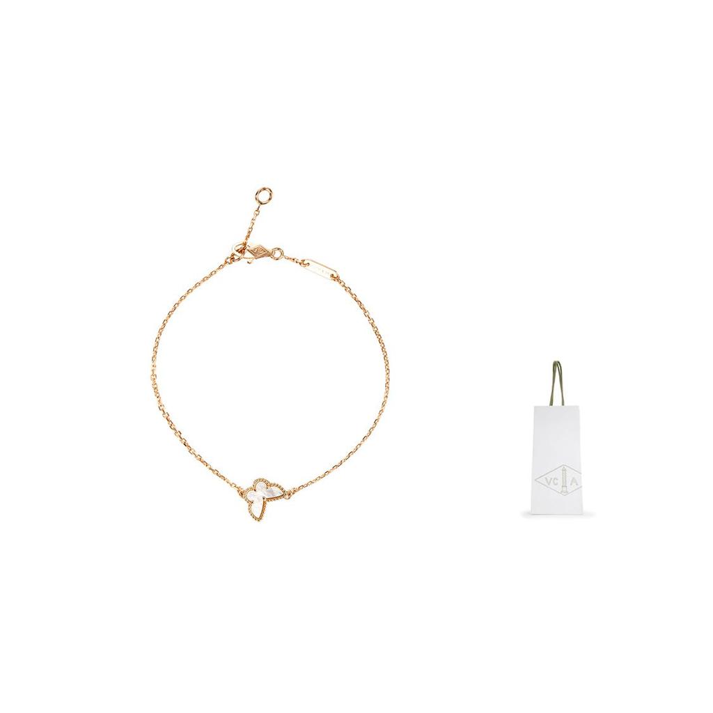 Van Cleef & Arpels Sweet Alhambra 18K Gold Bracelet Women bracelets VCARF69000