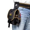 Oxford Cloth Tool Storage Bag With Buckle Rotatable Quick-hanging Waist Tool Bag For Nail Screw Electrician Woodworking Organize