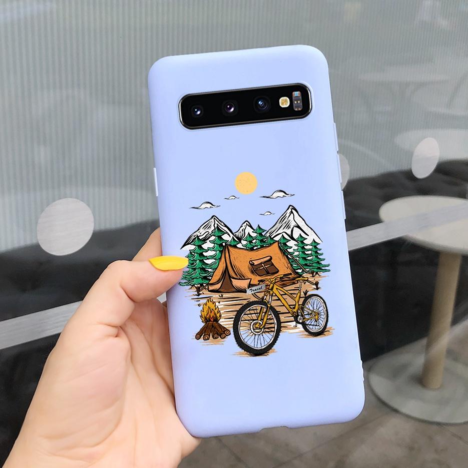 Für Samsung Galaxy S10 Plus Hülle S10e S10+ Weiche Silikon Rückseite Handyhülle Für Samsung S10 Plus S 10 e S10+ Fundas Capa Taschen