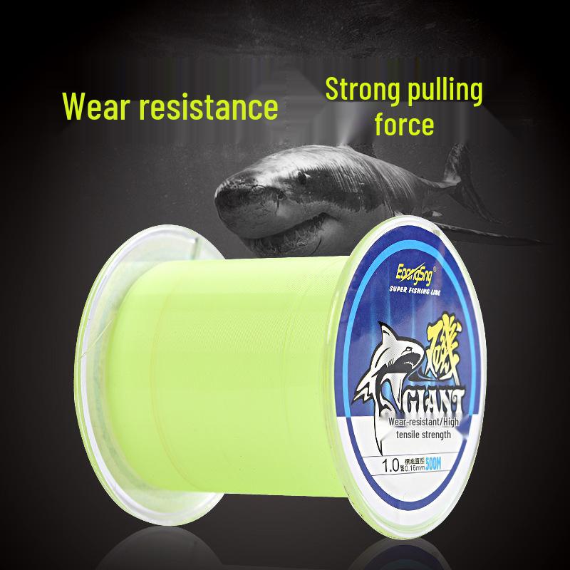 500m Semi-Floating Wear-Resistant Fishing Line for Rock and Sea Fishing