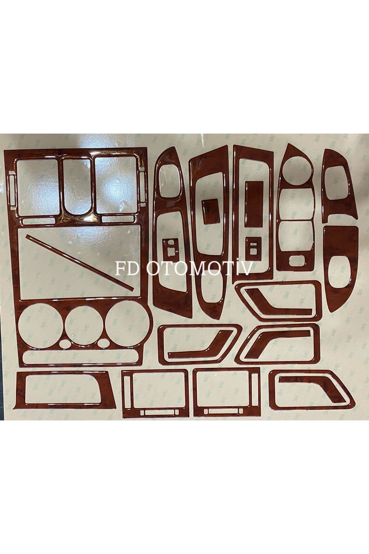 

Hyundai Getz 2001 - 2010 Torpido, Konsol, Trim, Göğüs Kaplama Seti Maun Renk Uyumlu