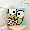 Cushion Cover Green Cartoon Soft Pillow Sro Case For Sofa Kawaii Living Room Home Frog Office K-Keroppi Decor Protective Covers